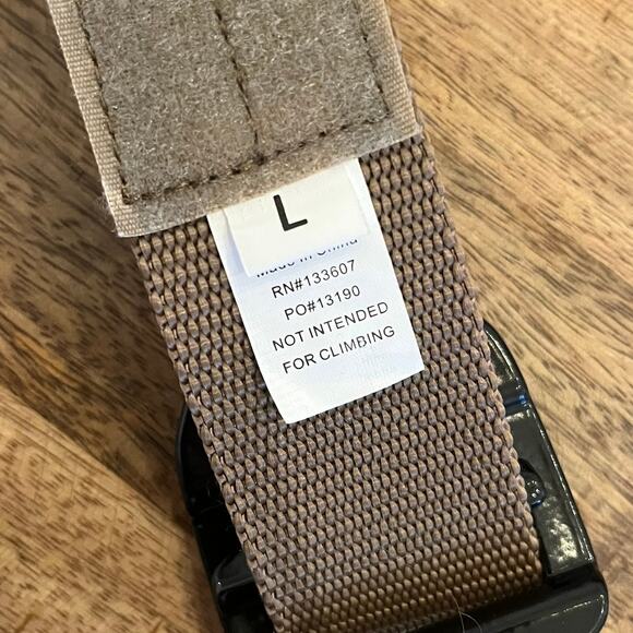 Kryptek Mens Last Chance Belt L Nylon Aircraft Aluminum Buckle Outdoors Hunting - Picture 5 of 10